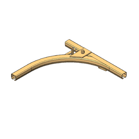 Single Tongue Switch complete with 90° Bend - NIKO - HELM