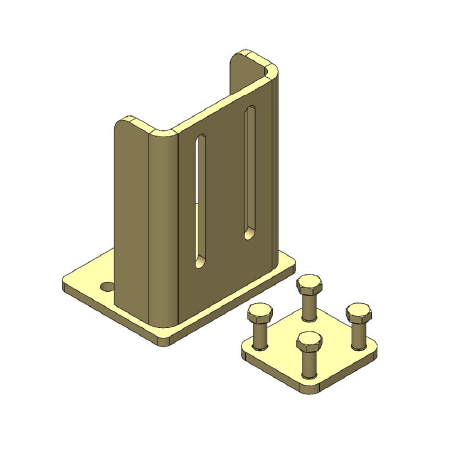 Adjustable support for resting base - NIKO - HELM HELLAS SA